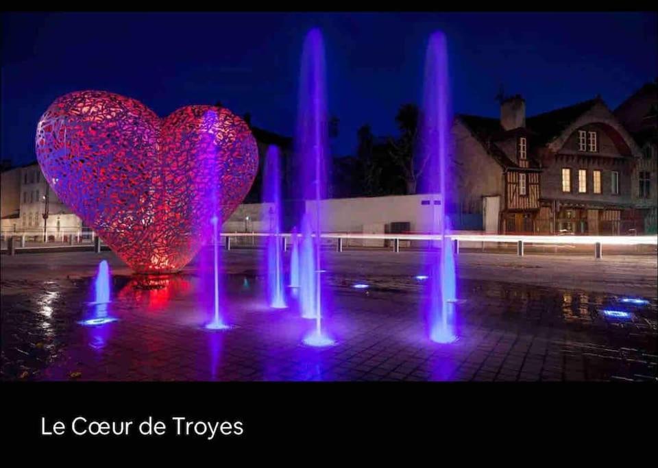 Superbe T2 De Caractere Au Centre Classe 3 Etoiles Troyes Eksteriør bilde